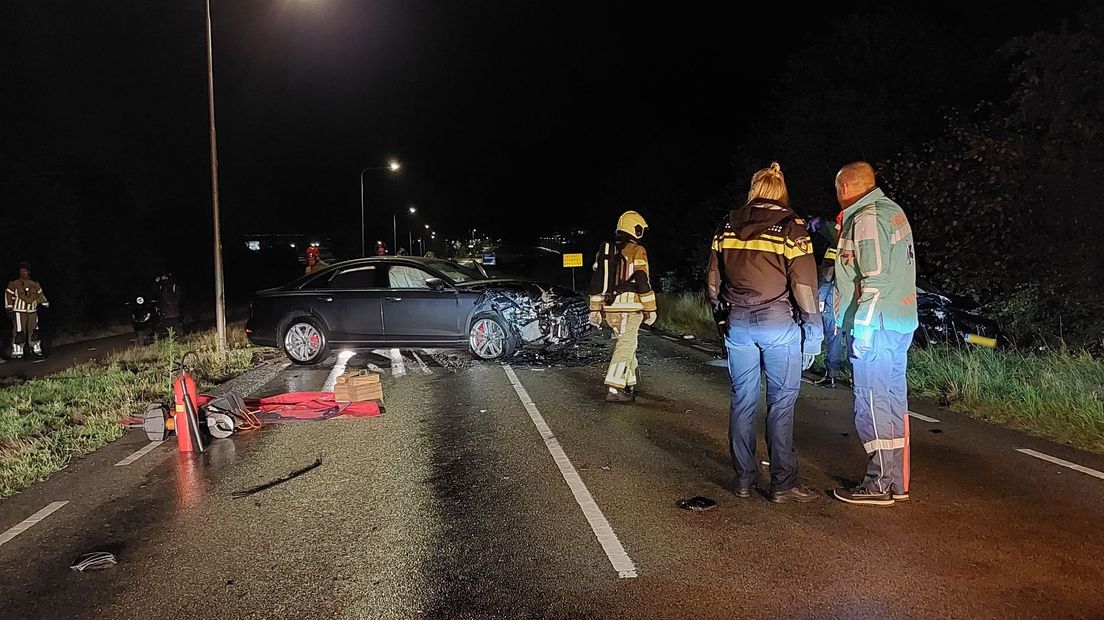 Frontale botsing op Duitslandweg in Hardenberg
