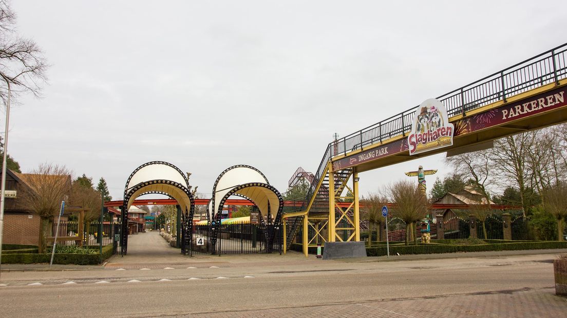 Ingang van attractiepark Slagharen