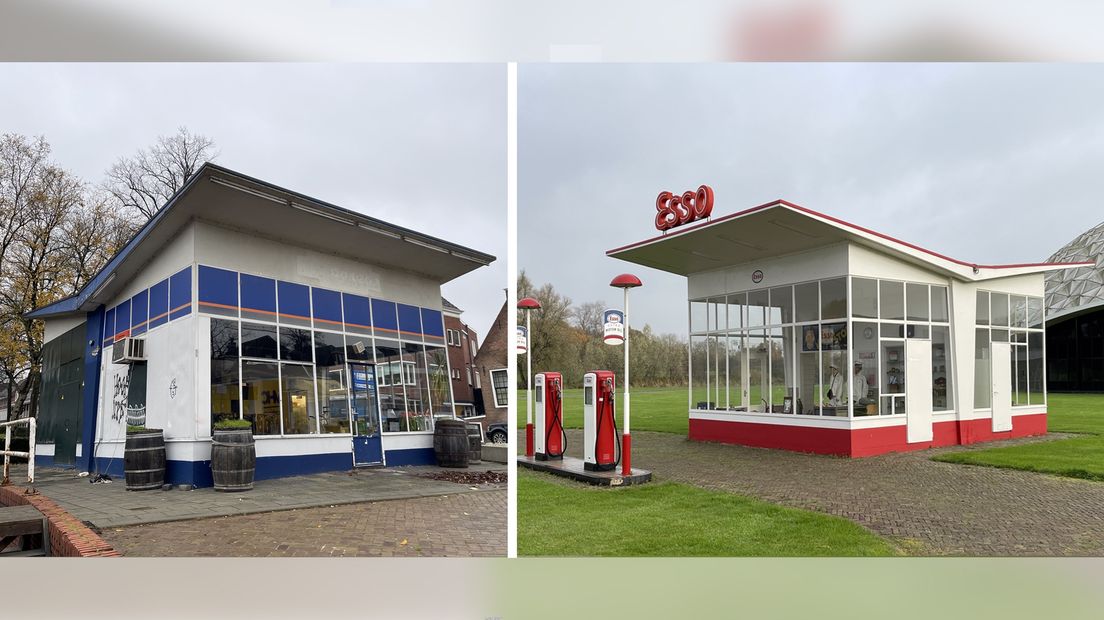 De Dudok-tankstations in Groningen en Brabant