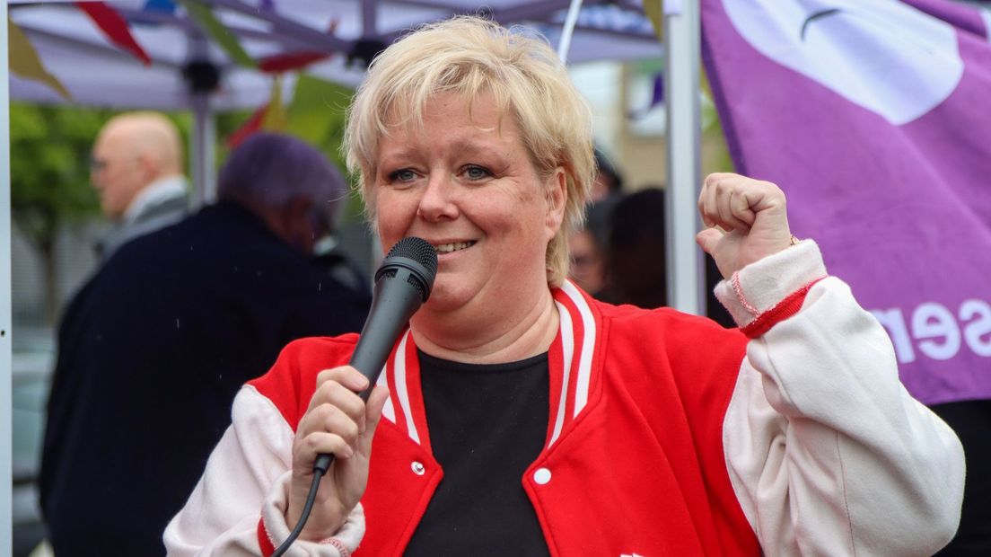 Petra Bolster-Damen, bestuurslid van vakbond FNV