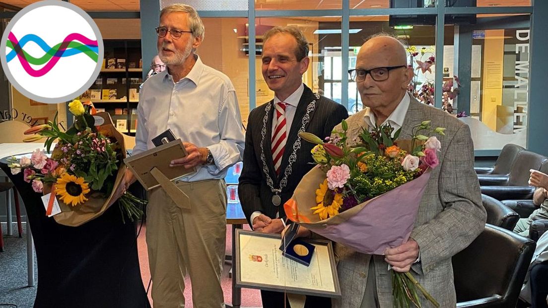 Bram den Boer, Burgemeester Mark Slinkman en Gerrie Driessen