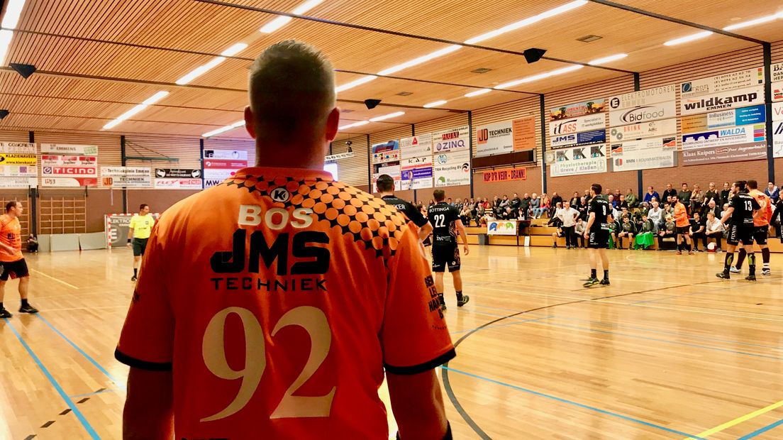 In Volendam verliet Hurry-Up bij 32-31 het veld (Rechten: RTV Drenthe)