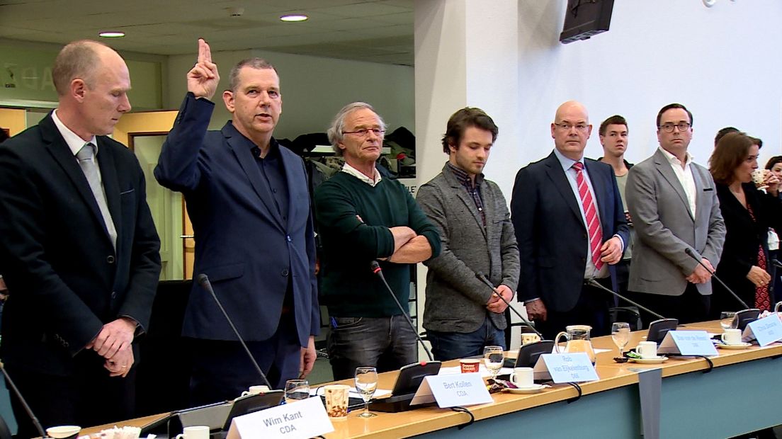 Installatie nieuwe gemeenteraad Middelburg.