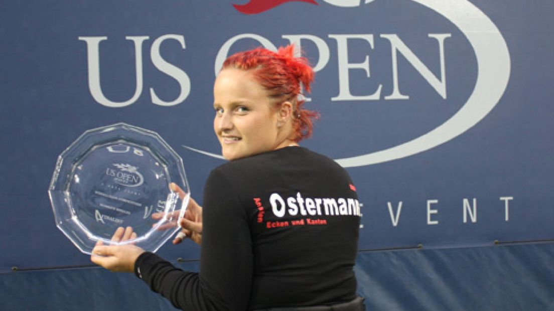 Aniek van Koot wint ook enkelspel US Open