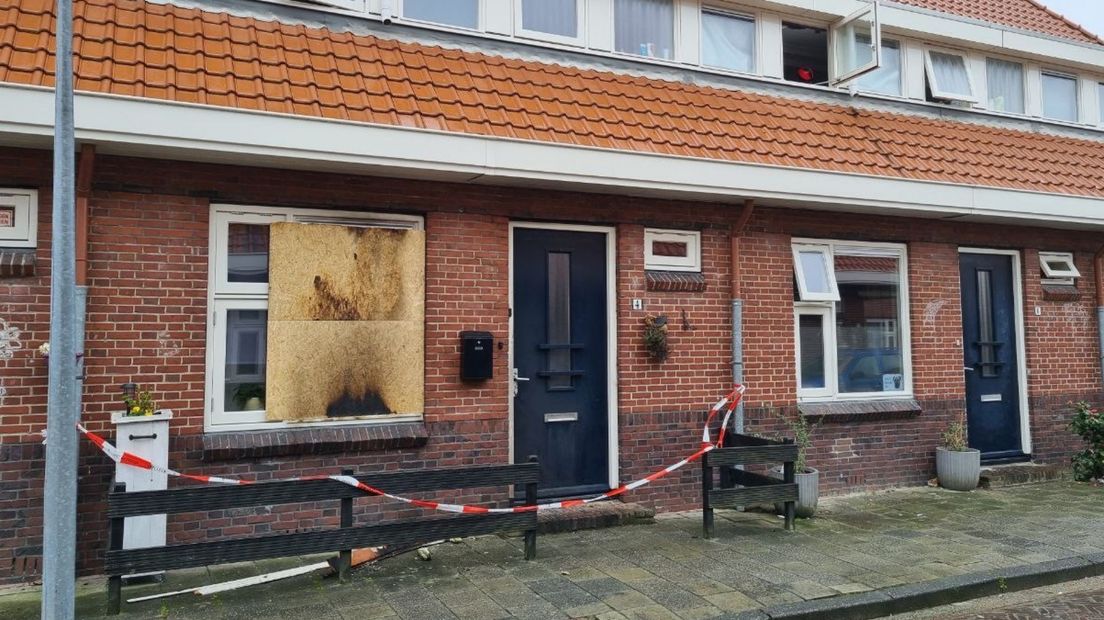 De woning in Winschoten liep aanzienlijke schade op