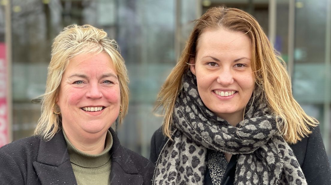 Vroegsignaleerders Annemieke van der Beek en Marianne Ritsema