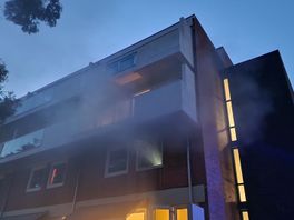 Brand in appartementencomplex in Hengelo