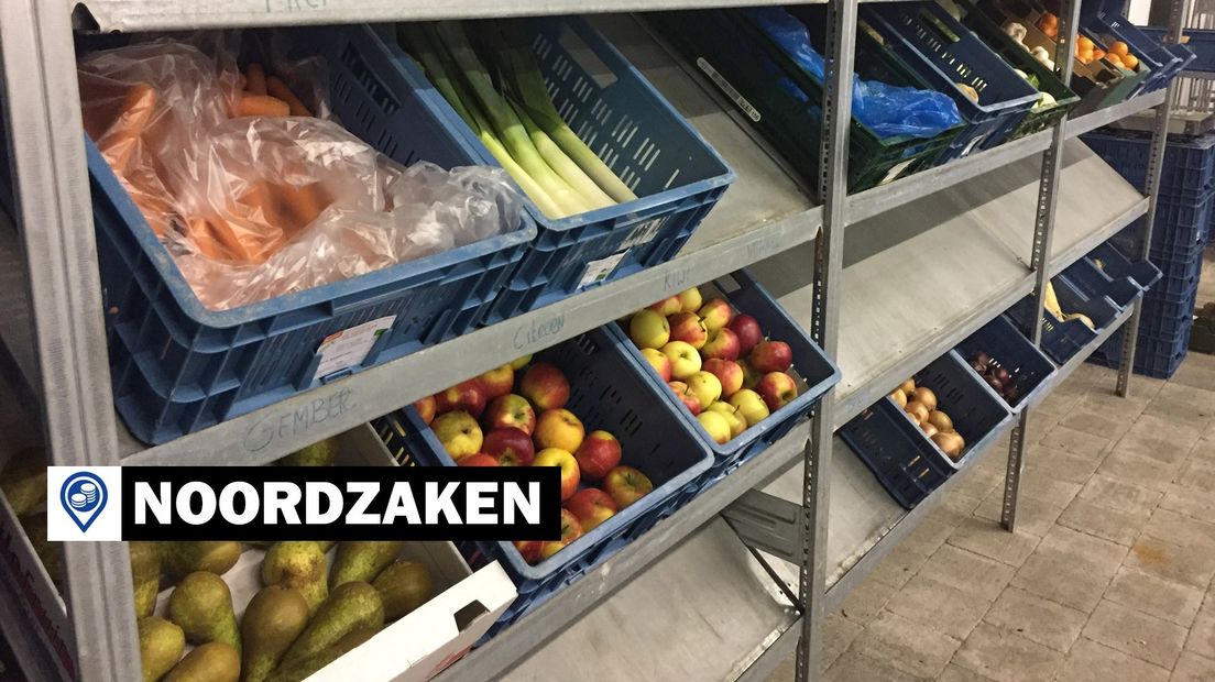 Groente en fruit in de schappen bij BioNoord