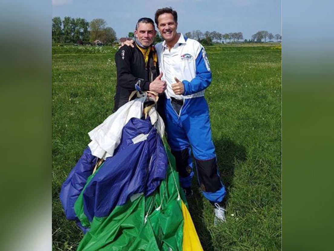 Twee 'machtige' mannen samen op de foto