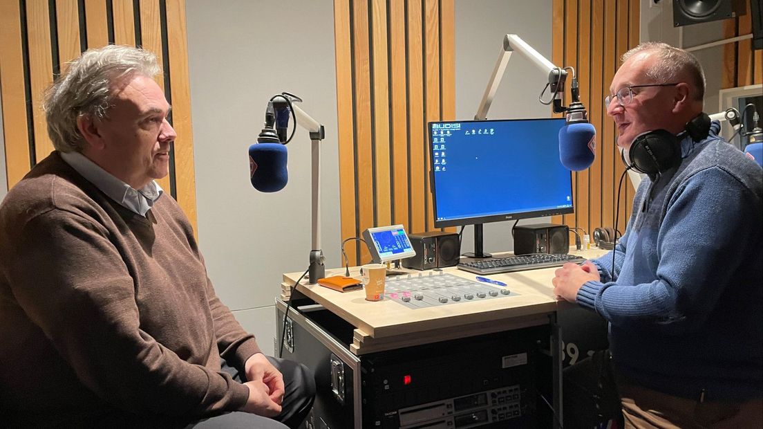 Podcastmakers Willem Post en Richard Grootbod