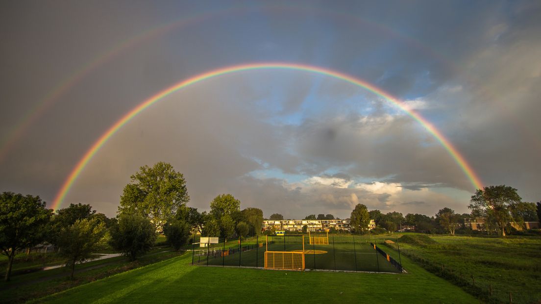 Regenboog in Vlissingen