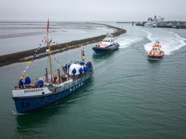 Reddingsboot Brandaris komt na 100 jaar weer aan op Terschelling