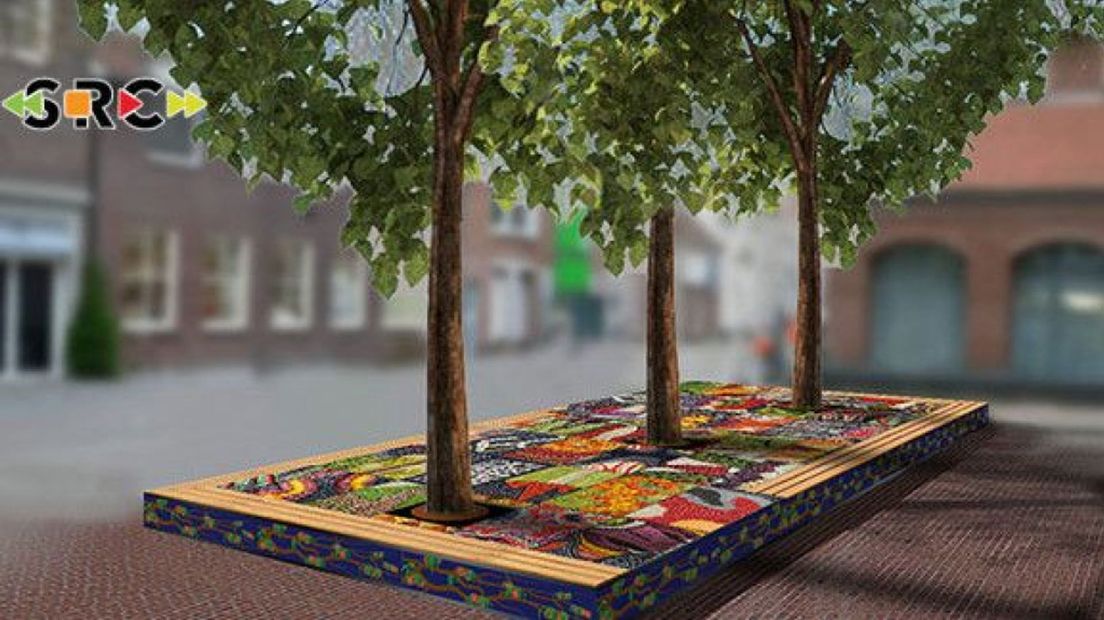 Artist impression Versteend Fruit Tiel