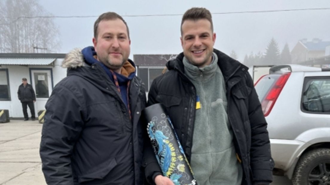 Joshua Jannink (rechts)