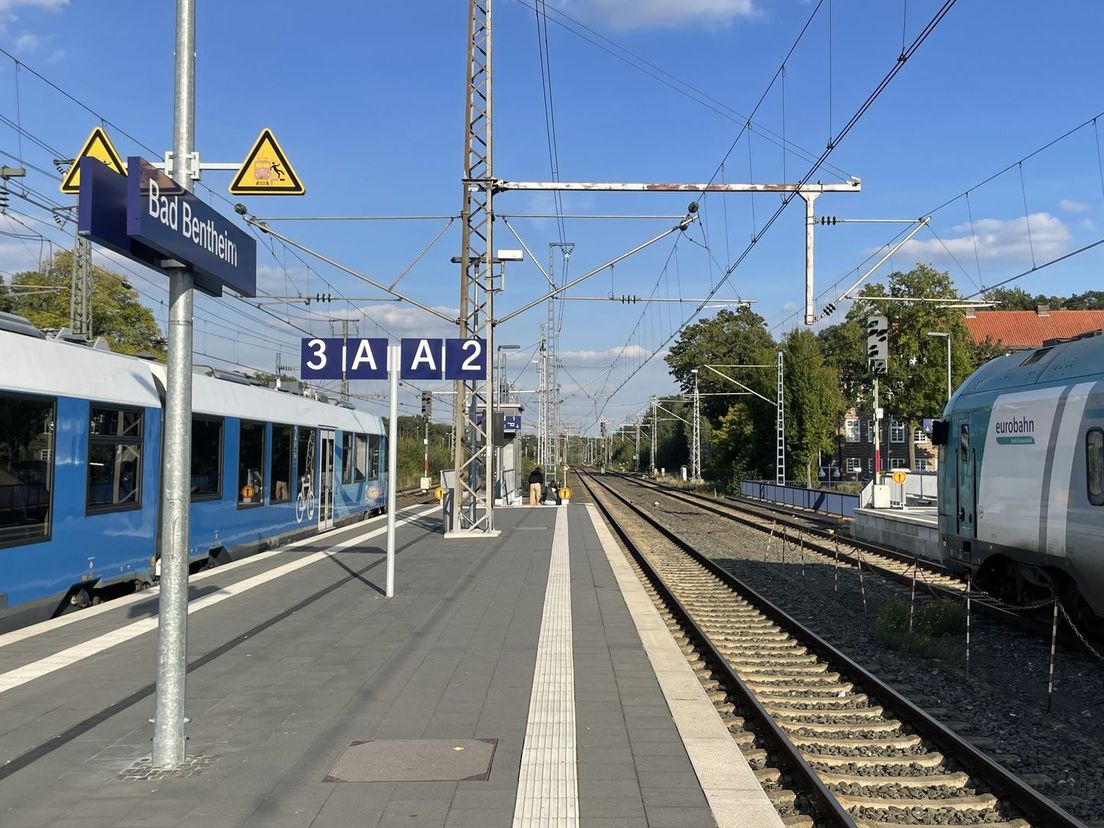 Overstappen trein Bad Berntheim