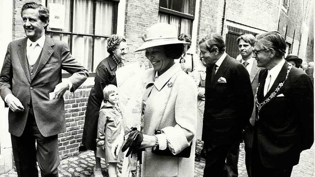 1980 - Prinses Beatrix haar eerste bezoek aan Zeeland na haar inhuldiging in Middelburg
