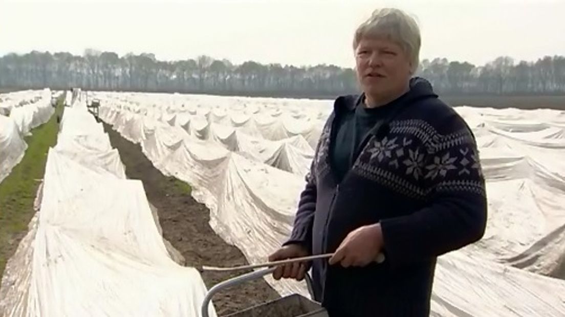 Aspergekweker Henk Slettenhaar