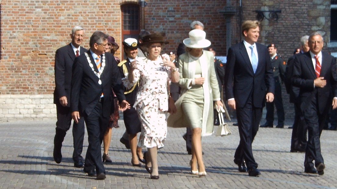 2006 - Prinses Beatrix op bezoek in Middelburg voor de uitreiking van de Four Freedoms Awards