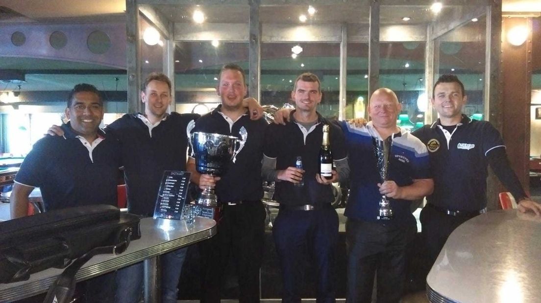Poolbiljarters Sport Pub Goes weer landskampioen