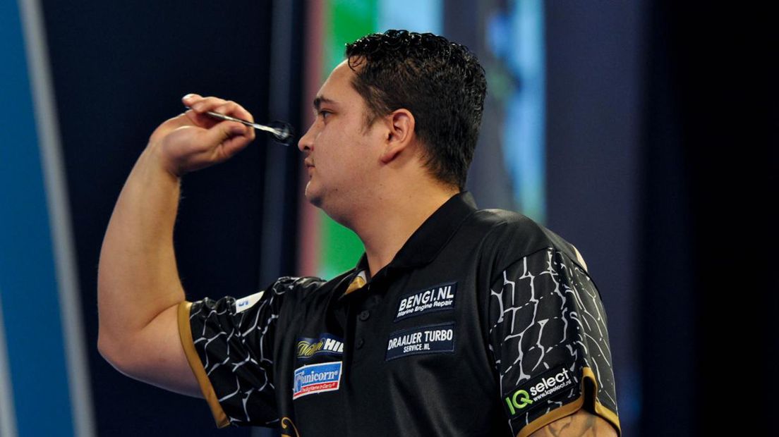 Jeffrey de Zwaan op het wereldkampioenschap darts