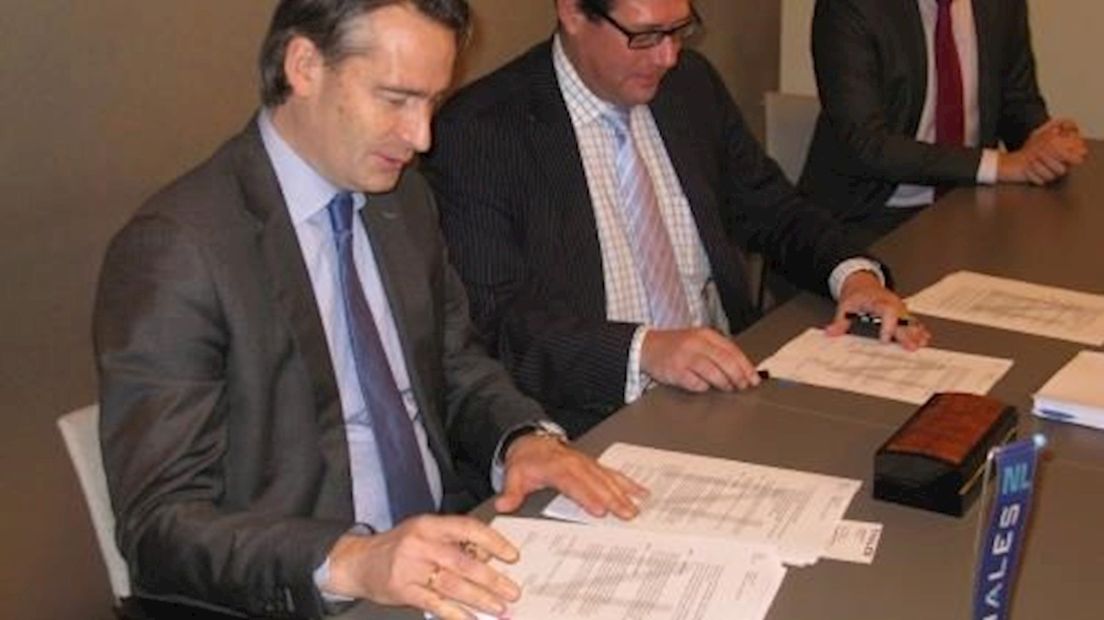 De contracten over de opdracht zijn ondertekend