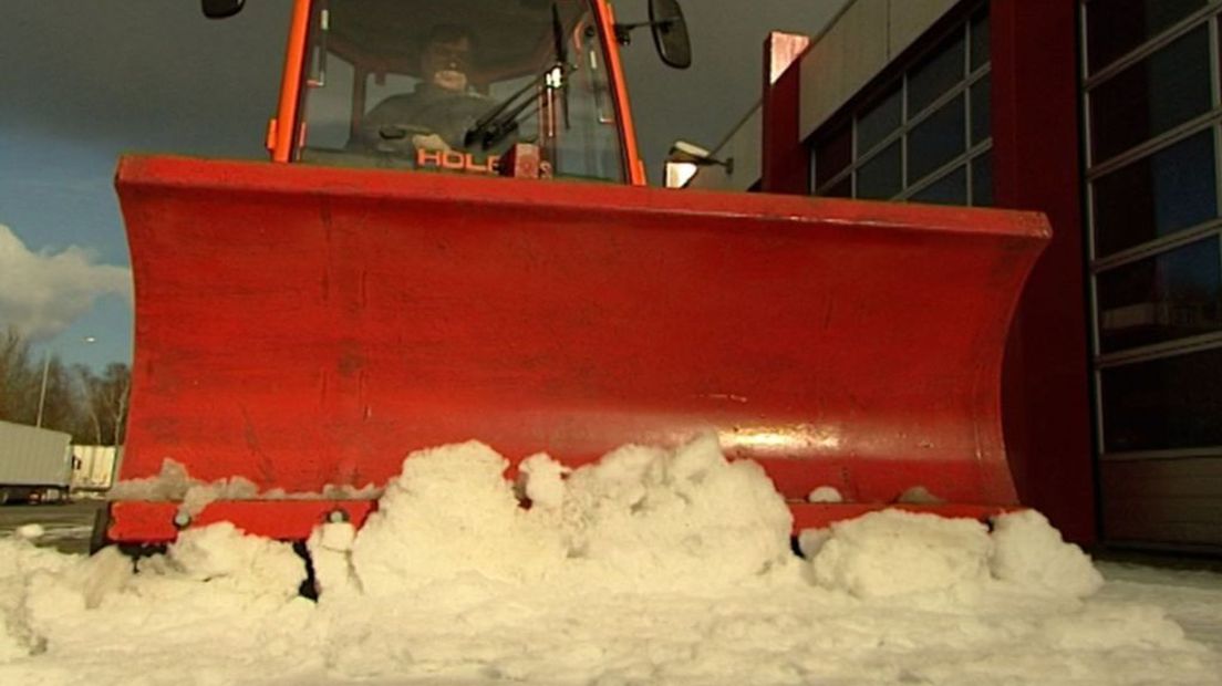 De ene gemeente maakt meer straten sneeuwvrij dan de andere