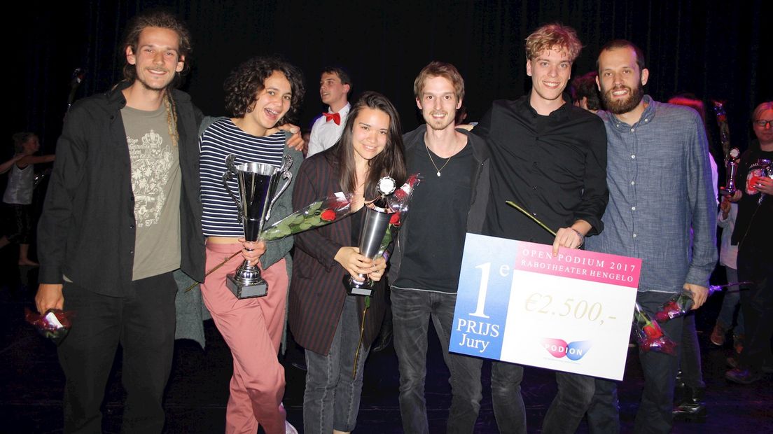 Paper Wolfe uit Enschede winnaar talentenjacht Rabotheater Open Podium Twente