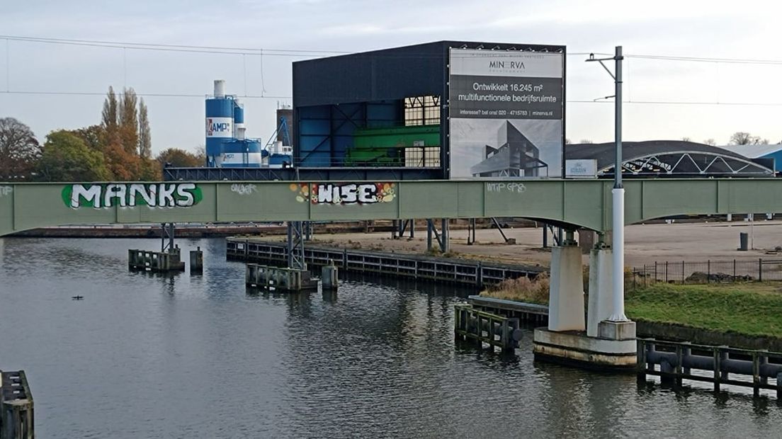 De beoogde plek voor de biomassacentrale