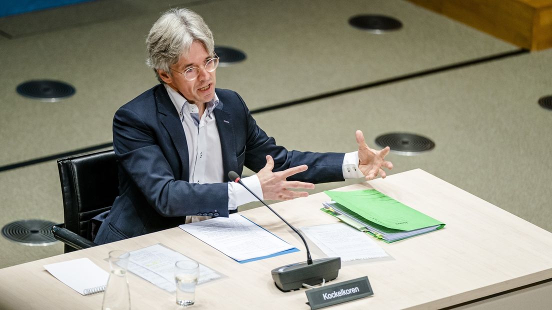 Theodor Kockelkoren in de Enquêtezaal