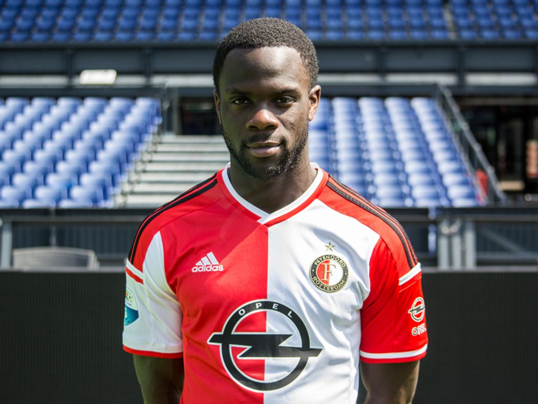 Elvis Manu in zijn tijd bij Feyenoord