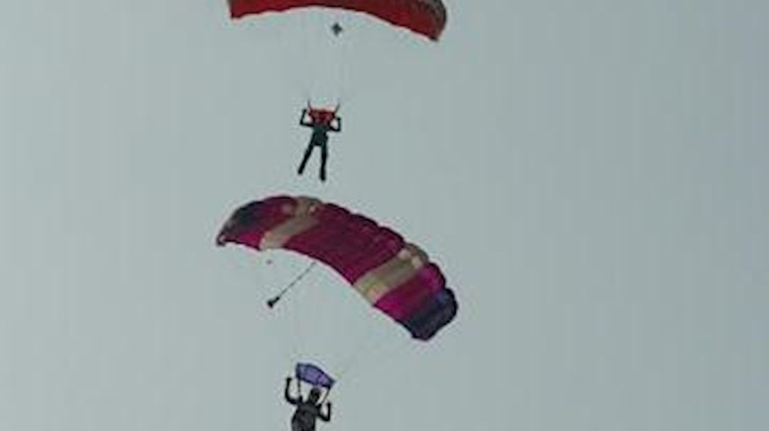 Parachutist verongelukt