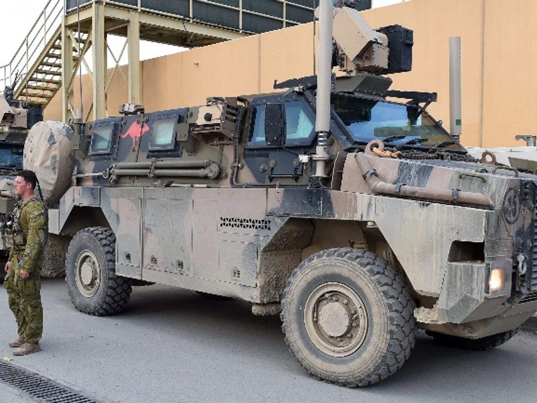 R. zou een granaat in een bushmaster hebben gegooid (Rechten: EPA / Paul Miller)