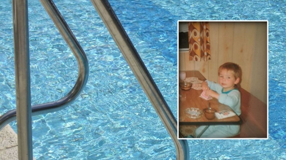 Arno tijdens de bewuste vakantie in 1992