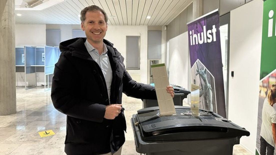 Op de valreep binnen om te stemmen