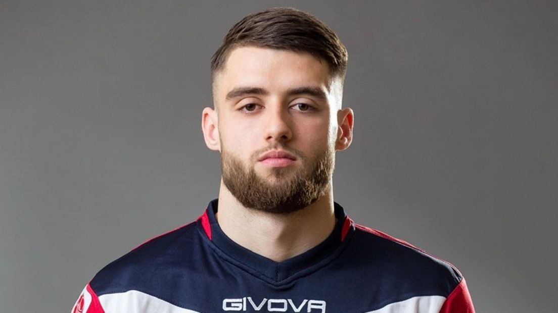 Saïd Hamulic in het shirt van DFK Dainava