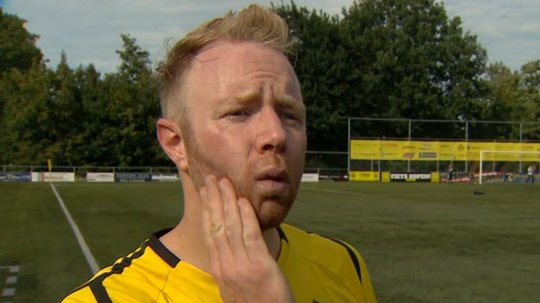 Alcides-verdediger Dennis Blokzijl (archief