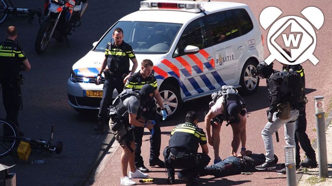 De aanhouding van Malek F.