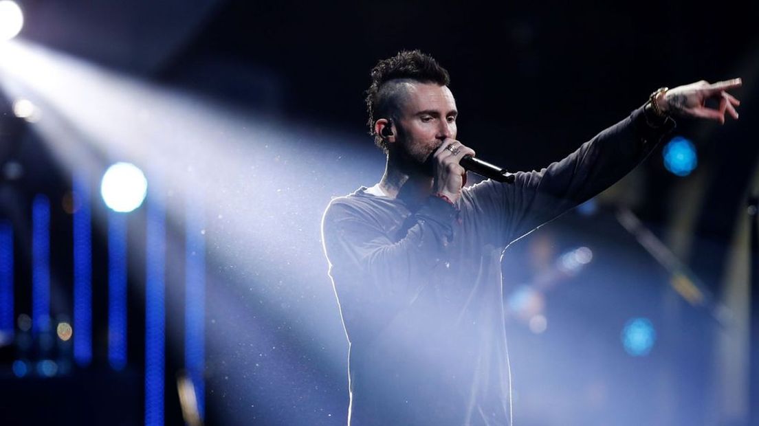 Zanger Adam Levine van Maroon 5