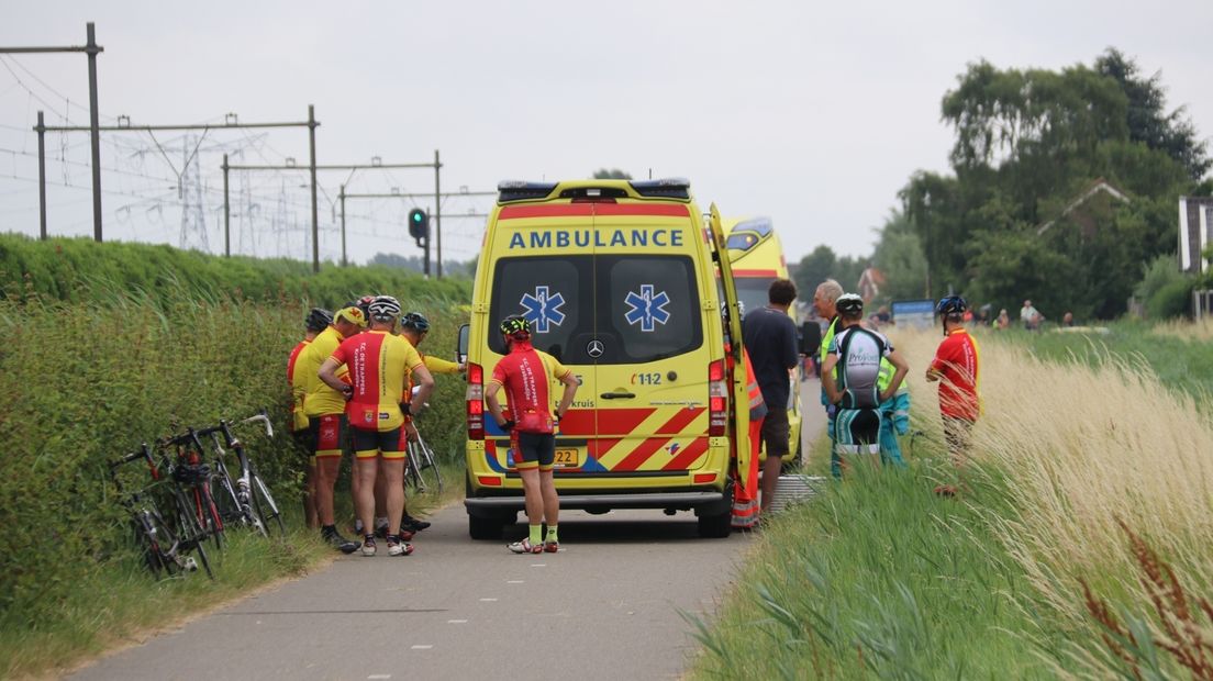 Wielrenner Krabbendijke na ongeval alsnog overleden