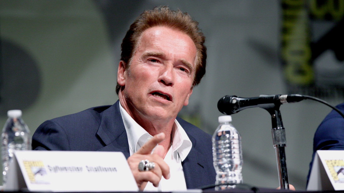 De Amerikaanse acteur en oud-politicus Arnold Schwarzenegger