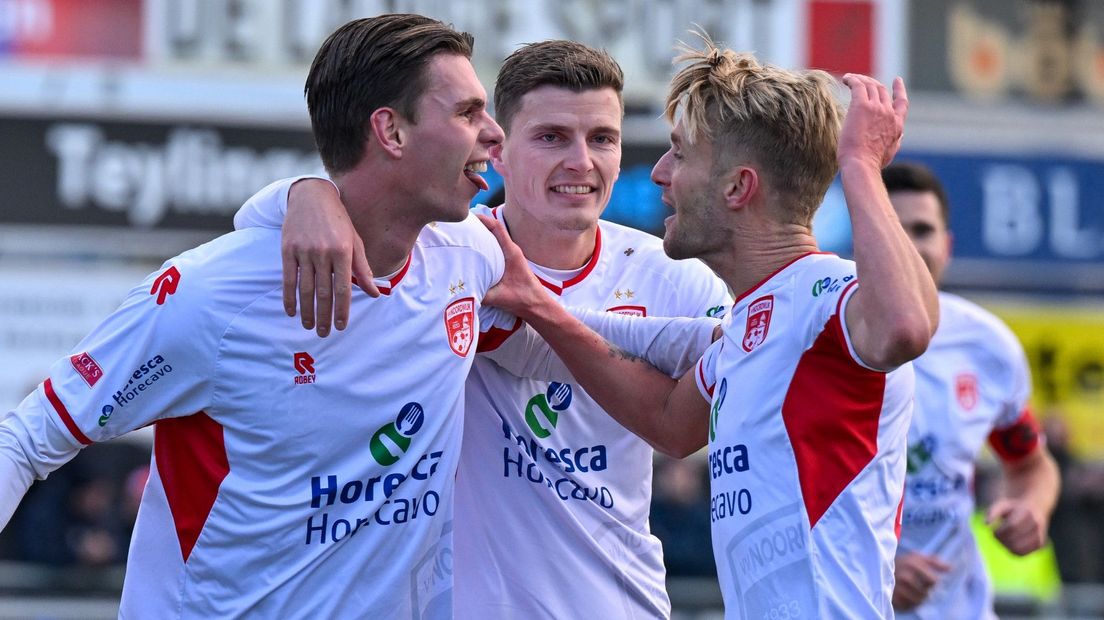 Noordwijk viert een treffer