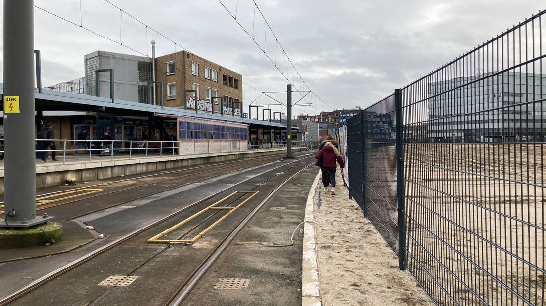 De huidige tramlijn wordt verplaatst