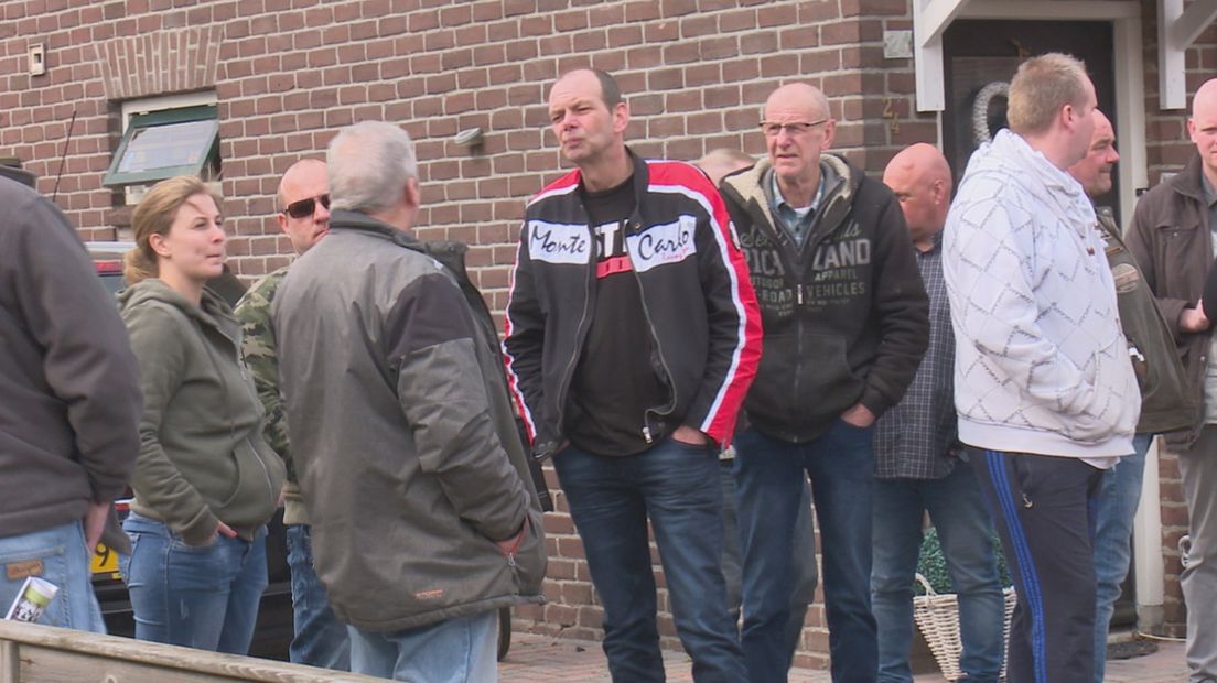De bewoners zijn woest