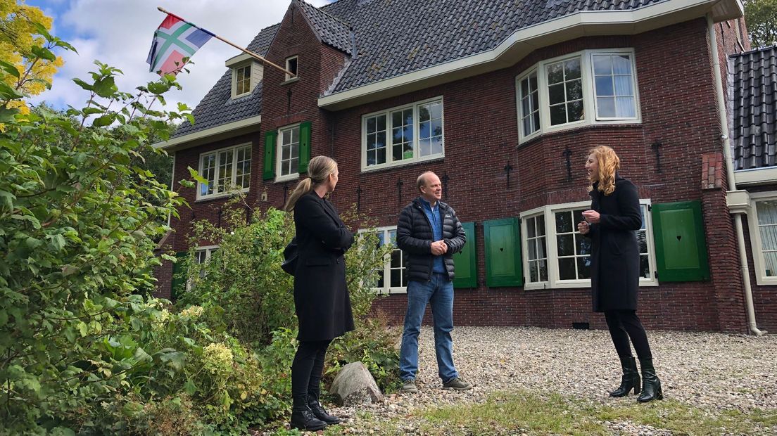 De voormalige pastorie in Stedum